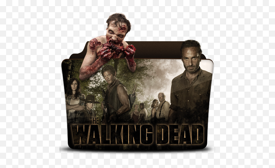 The Walking Dead X Folder Free Icon - Walking Dead Series Folder Icon Png,Walking Dead Logo Png