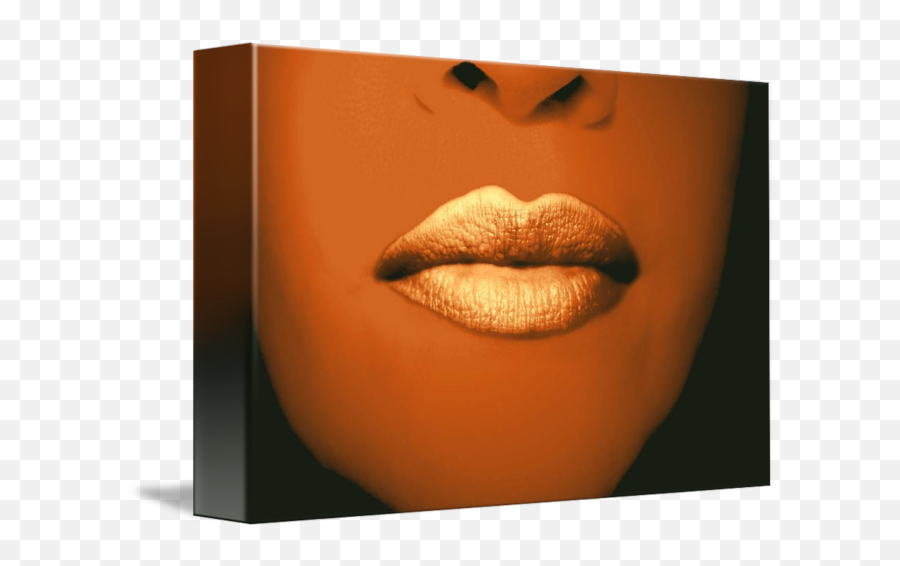 Gold Leaf Lips - Couch Png,Gold Lips Png