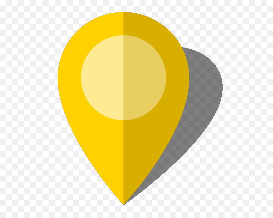 Marker Vector Yellow Jpg Free Library - Yellow Location Pin Yellow Location Pin Icon Png,Location Png