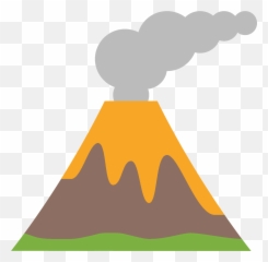 Map Icon Volcano - Transparent Background Volcano Clipart Png,Volcano Png