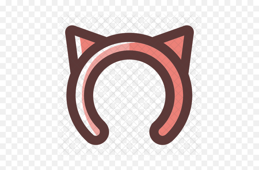 Cat Ears Headband Icon Of Colored - Icon Cat Ear Png,Cat Ears Png