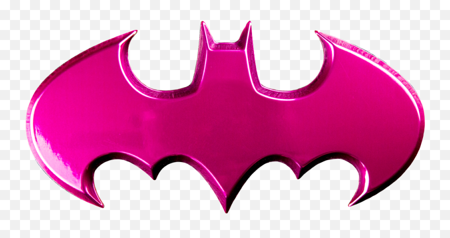 Dc Comics Universe Batgirl - Transparent Batman Logo Pink Png,Batgirl Logo Png