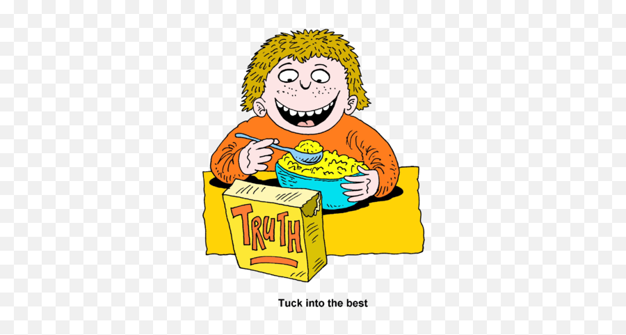 Eating Cereal Png Free - Eating Cereal Clipart Transparent,Breakfast Clipart Png