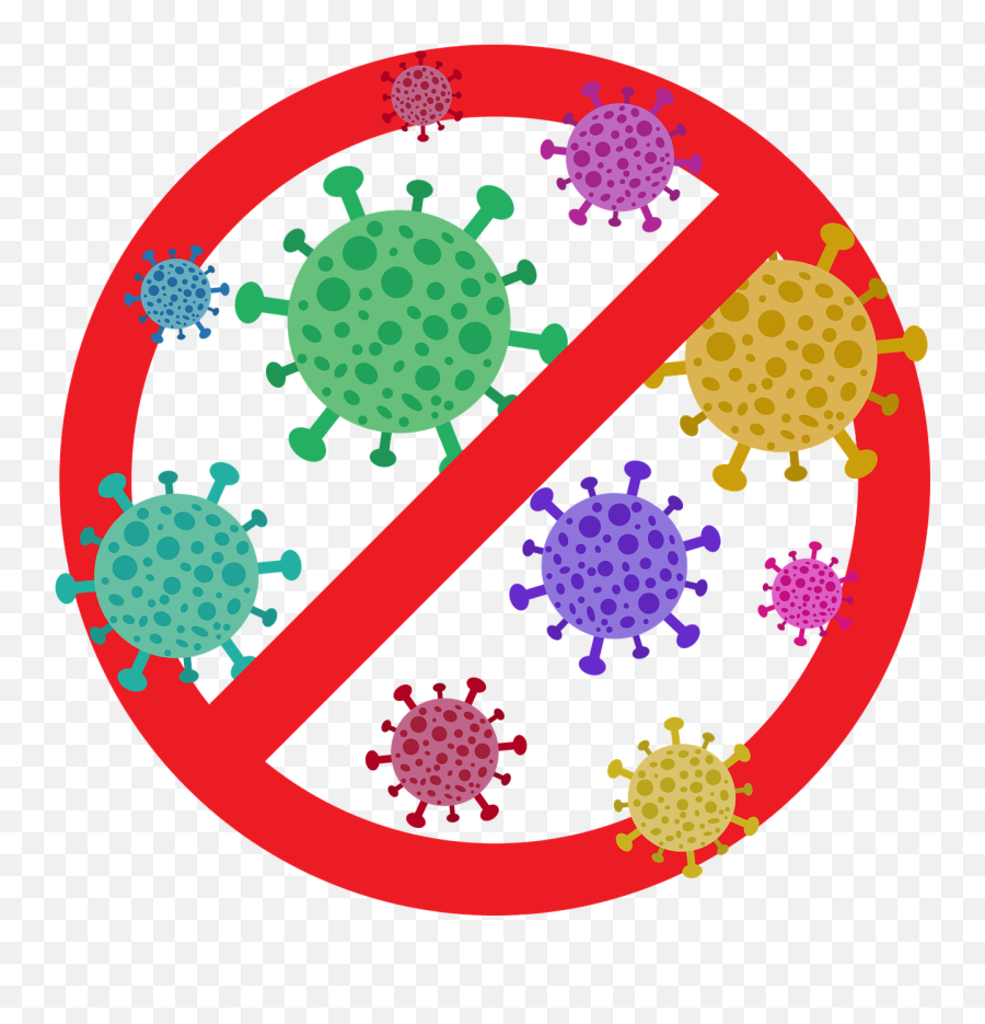 Virus Germ Corona - Stop Germ Png,Germ Png