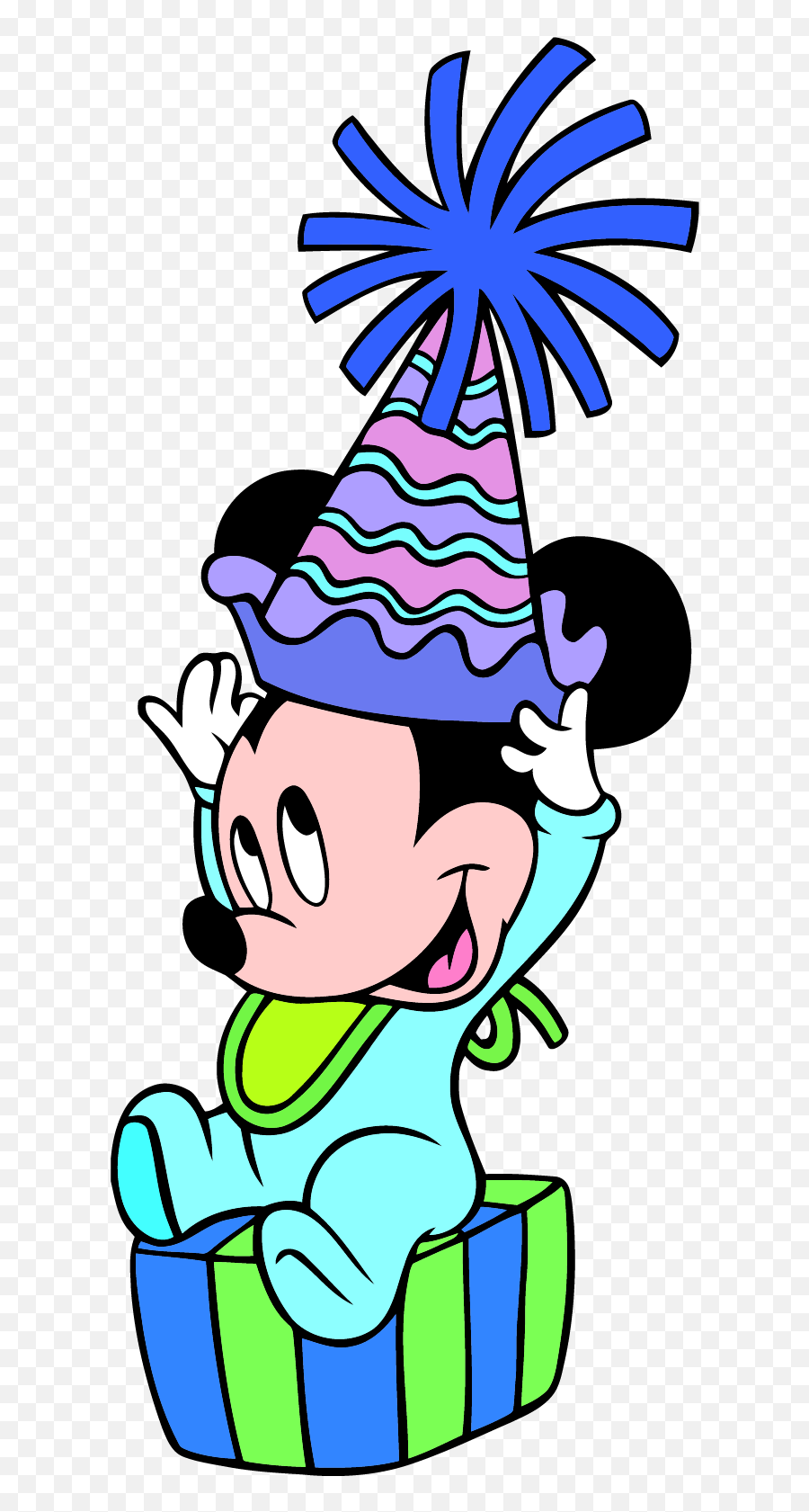 Download Party Mickey Mouse 1st - Mickey Mouse Baby Birthday Png,Birthday Clipart Png