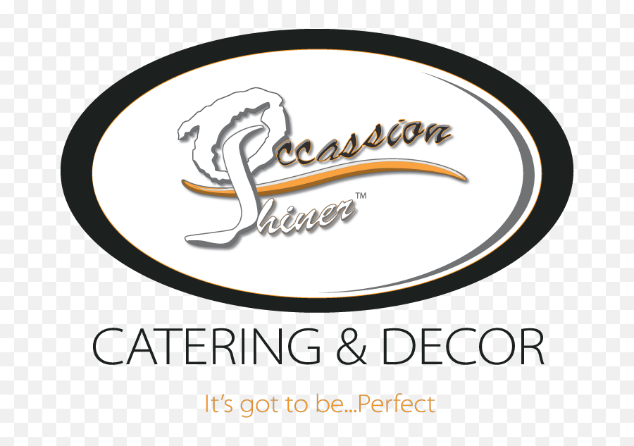 Osclogostage - 2titlelogo U2013 Occassion Shiner Catering U0026 Decor Calligraphy Png,Catering Logos