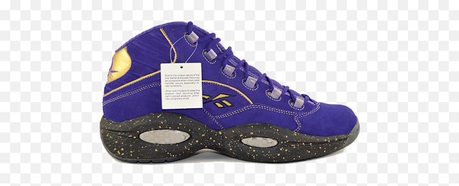 Reebok Question Crown Royal - Basketball Shoe Png,Crown Royal Png