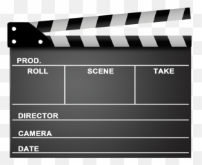 Clapperboard Film Director Filmmaking - clap png download Transparent