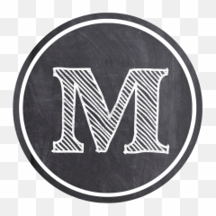 Download Chalkboard Banner Letters Free Printable Alphabet - Board R png