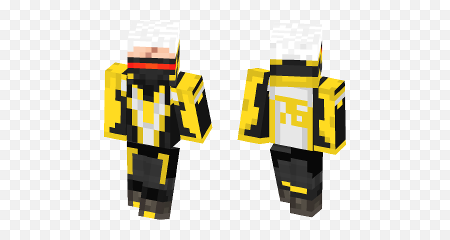 Download Yellow Soldier 76 Minecraft Skin For Free - Graphic Design Png,Soldier 76 Png