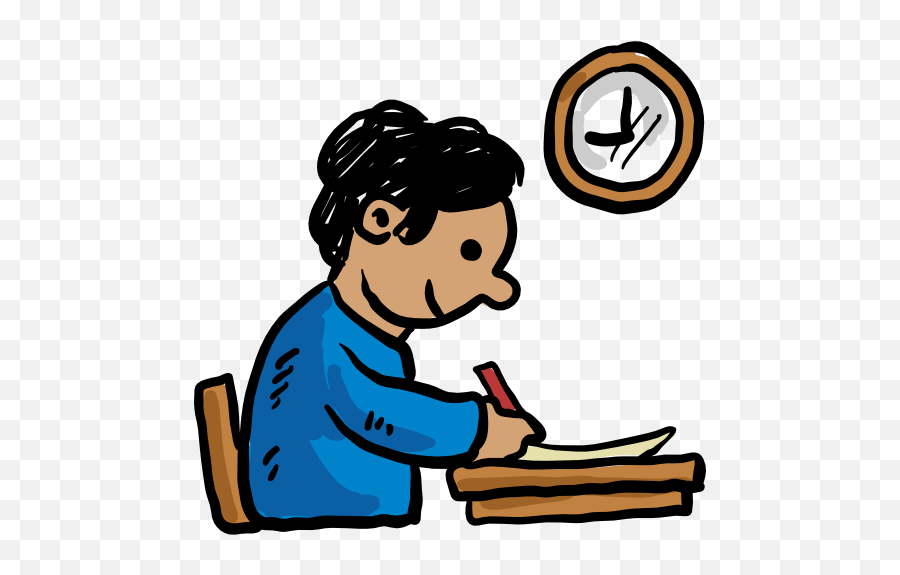 Homework Cartoon Png 2 Image - Homework Icon,Homework Png