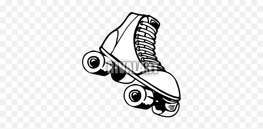 Roller Hockey Skate Clipart - Roller Skates 338x361 Png Transparent Background Roller Skate Clip Art,Roller Skates Png