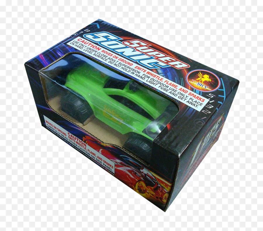 Super Sonic T - Sky Miller Fireworks Toy Vehicle Png,Super Sonic Transparent