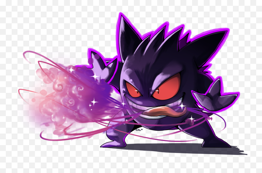 094 Gengar Used Dream Eater And Shadow - Dream Eater Pokemon Png,Gengar Png