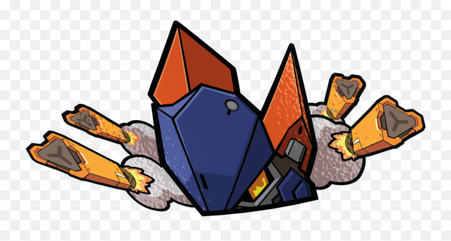 Pharah Mechaqueen Peeker Sticker - Clip Art Png,Pharah Png