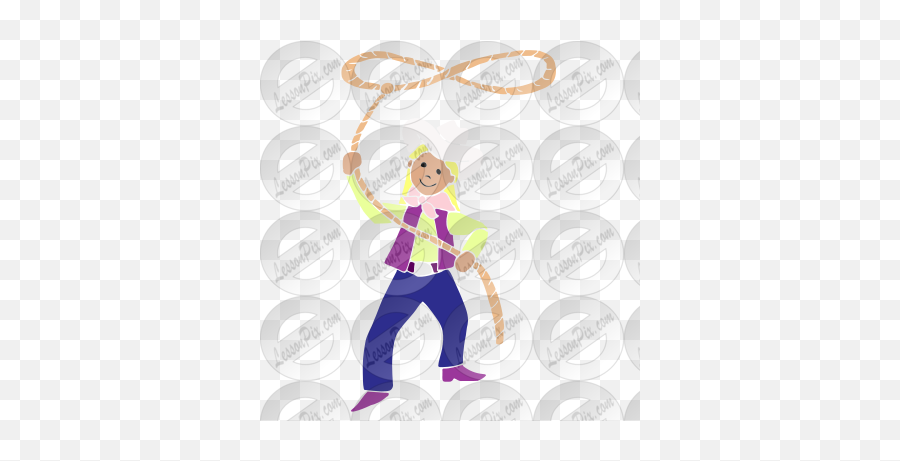 Cowgirl Stencil For Classroom Therapy Use - Great Cowgirl Hula Hoop Png,Cowgirl Png