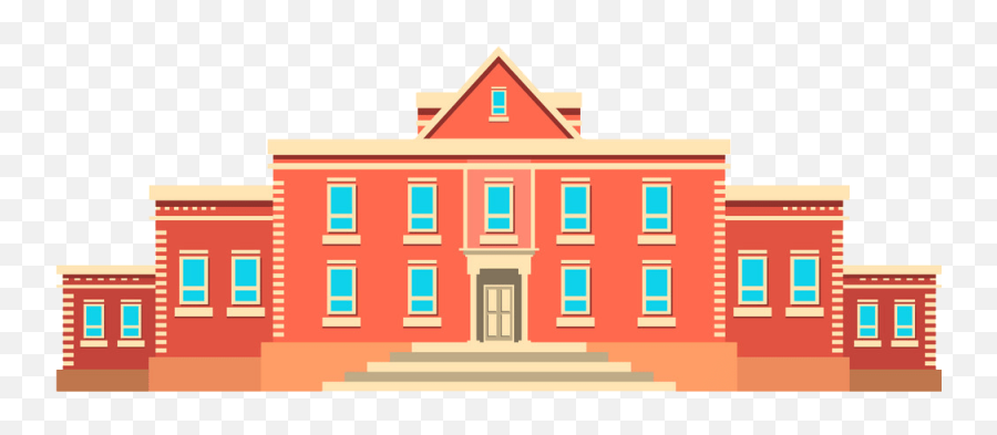 School Building Clipart - Clipartworld Clallam County Courthouse Png,Construction Clipart Png