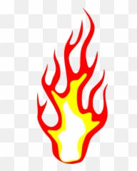 5 Fire Flame Clipart Png Transparent Onlygfxcom - Cartoon Png