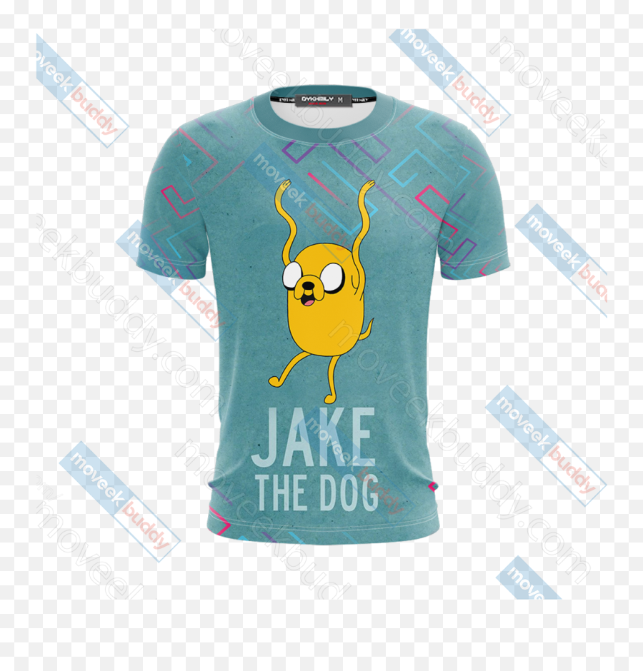 Adventure Time - Jake The Dog Unisex 3d Tshirt Short Sleeve Png,Adventure Time Logo
