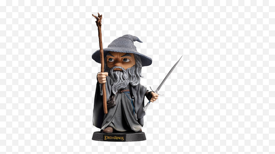 Gandalf Mini Co Figure By Iron Studios - Lord Of The Rings Minico Png,Gandalf Png