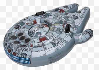 Swimways Star Wars Millennium Falcon Ride - Millennium Falcon Pool Float Png,Millennium Falcon Png