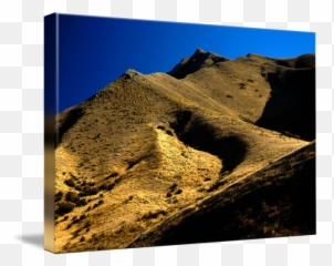 Tussock Grass Hills Of Nz By David Bleakley - Rock Desert png