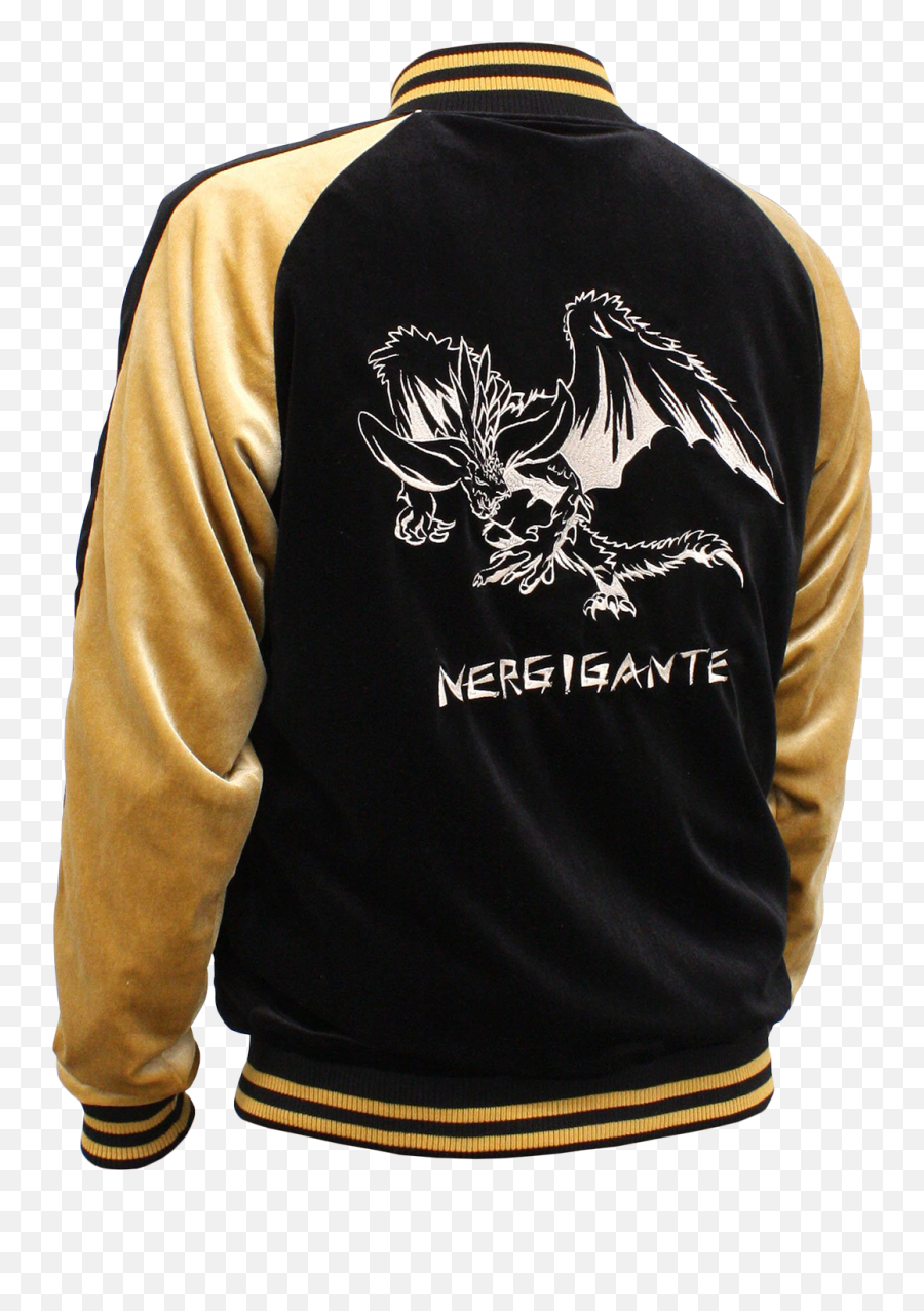 Monster Hunter World Velour Jersey - Nergigante Monster Hunter World Teostra Velour Jersey Png,Monster Hunter World Logo