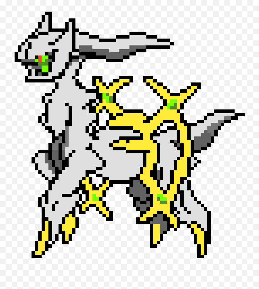 Pixilart - Arceus By Generalbacon Fictional Character Png,Arceus Png