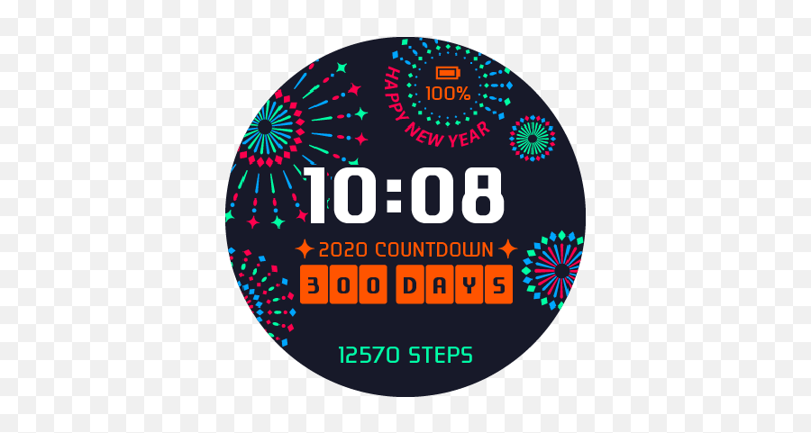New Year Countdown - Dot Png,Countdown Icon