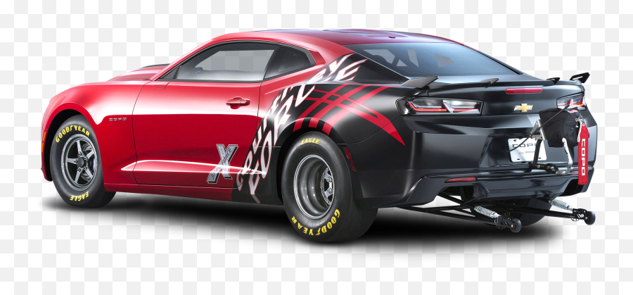 Copo Camaro Red Car Back Png Image - Chevrolet Copo Camaro 2016,Back Of Car Png