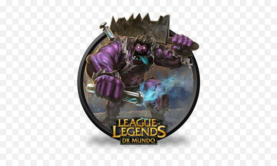 Dr - Dr Mundo Lol Png,League Zaun Icon