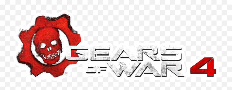 Gears Of War Logo - Gears Of War 4 Logo Transparent Png,Gears Of War Aim Icon