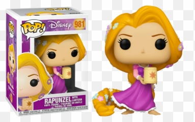 Tangled - Rapunzel with Lantern US Exclusive Pop Vinyl RS Funko With png