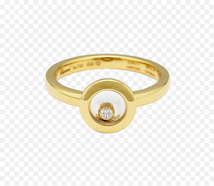 Chopard Happy Diamonds Icons Yellow Gold Diamond Ring 82a017 - 0111 Chopard Hallmark Gold Png,Gold Ring Icon