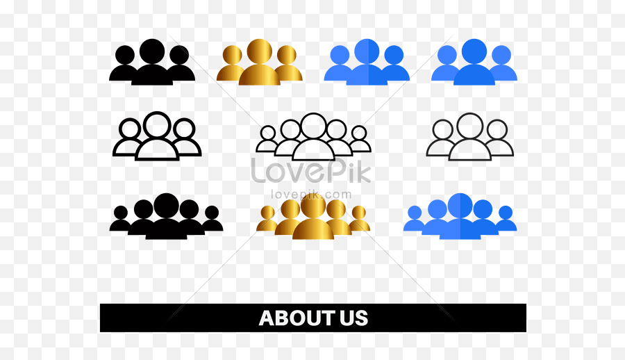 People Combination Icon Graphics Imagepicture Free Download - Dot Png,Google Places Icon Vector