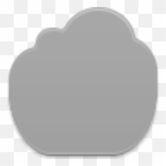 Grey Cloud Icon Free Images - Vector Clip Art Facebook Violet Png,20x20 Icon