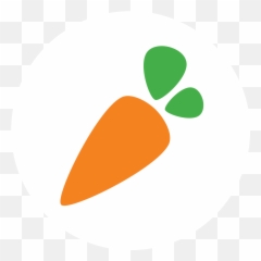 Instacart Logo Carrot Transparent Clipart - Full Size Dot png