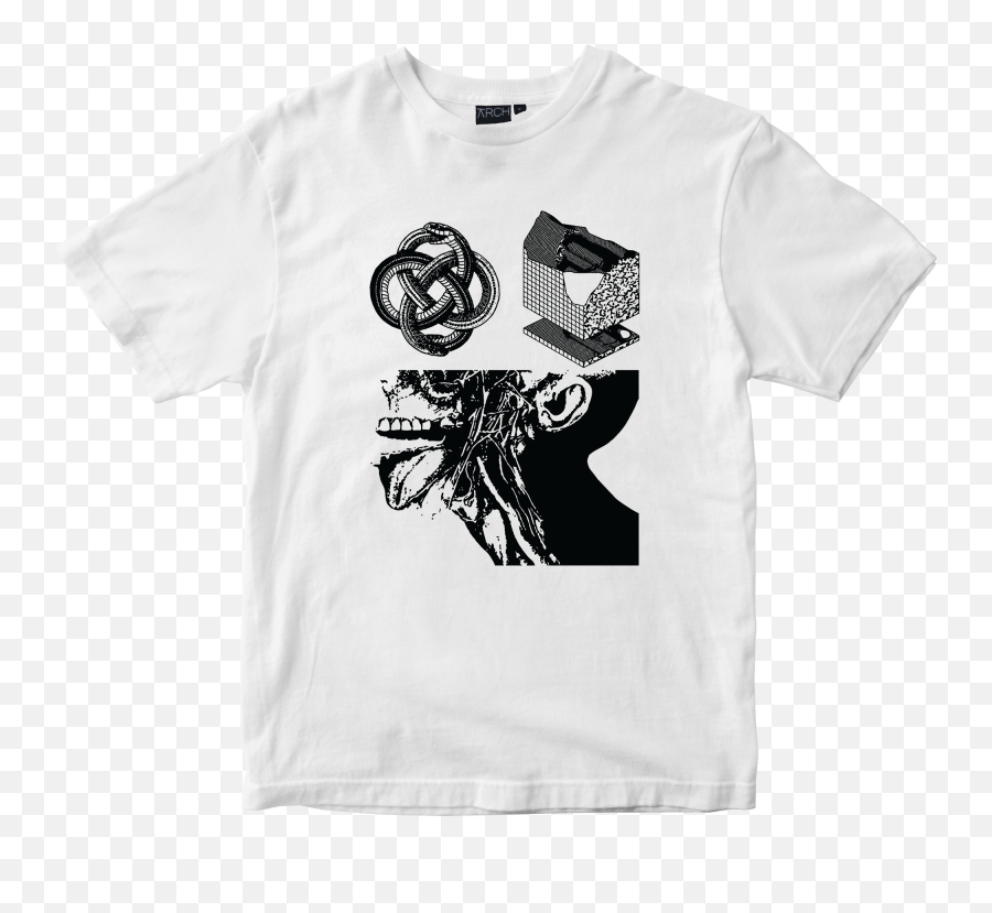 Ouroboros White Tee - Cartoon Kids T Shirt Design Png,Ouroboros Transparent