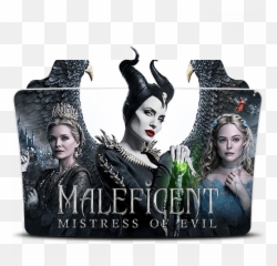 Maleficent Folder Icon - DesignBust Mistress Of Evil 2019 Blu Ray png