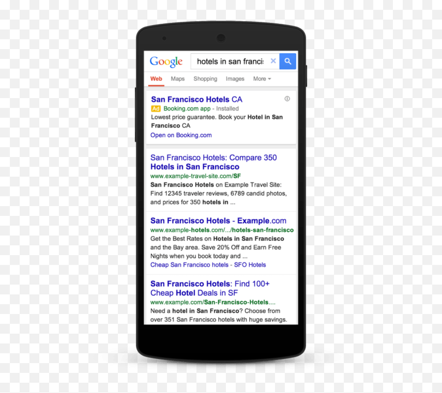 Google Search U0026 Youtube App Promotion Ads Launch Globally - Google Search Ad On Phone Png,Google Apps Icon Download