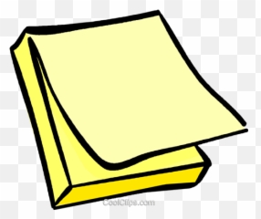 Download Hd Post It Note Png - Notes Clipart