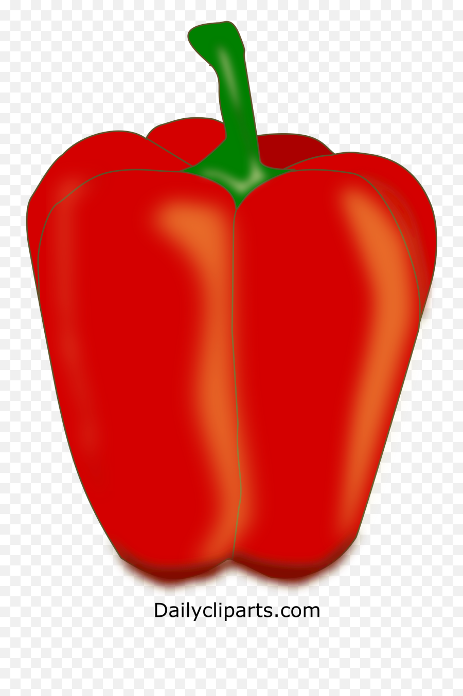 Capsicum Red Icon Image - Cartoon Picture Of Bell Pepper Png,Chili Pepper Icon