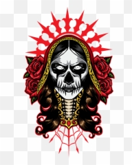 Evil Look La Calavera Catrina - Santa Muerte Puzzle De png