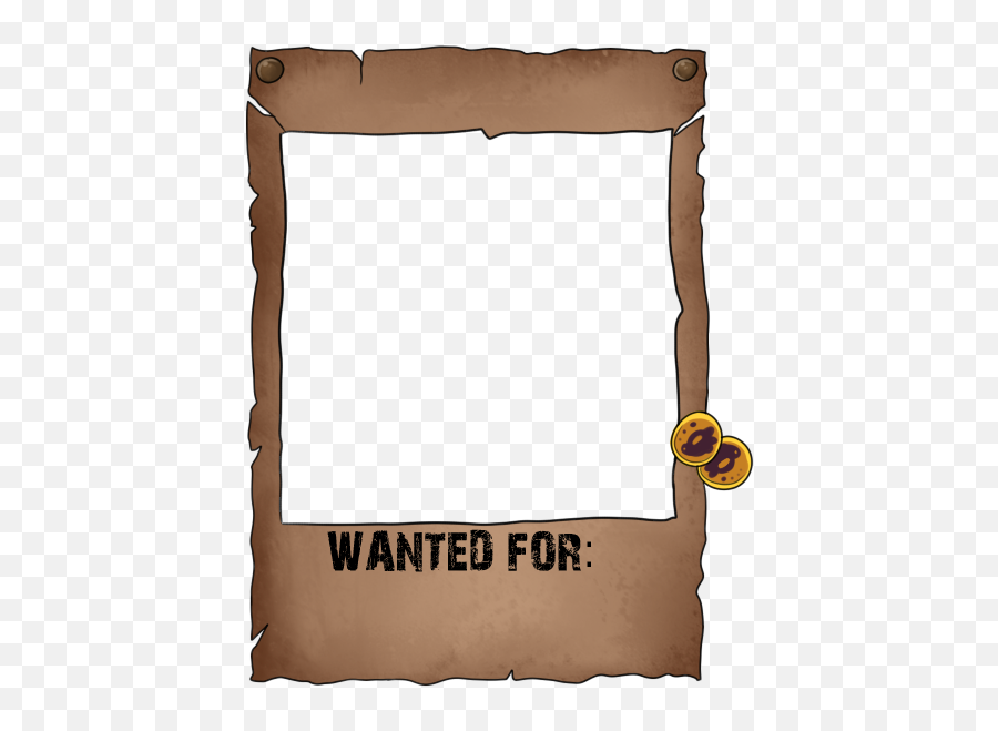 Wanted Flyer Template Transparent Png - Transparent Wanted Poster Template Png,Wanted Poster Png