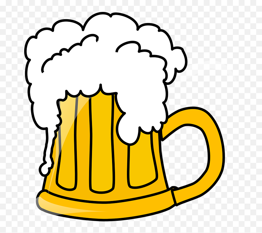 Froth Mug Beer - Free Vector Graphic On Pixabay Bier Clipart Png,Homero Png