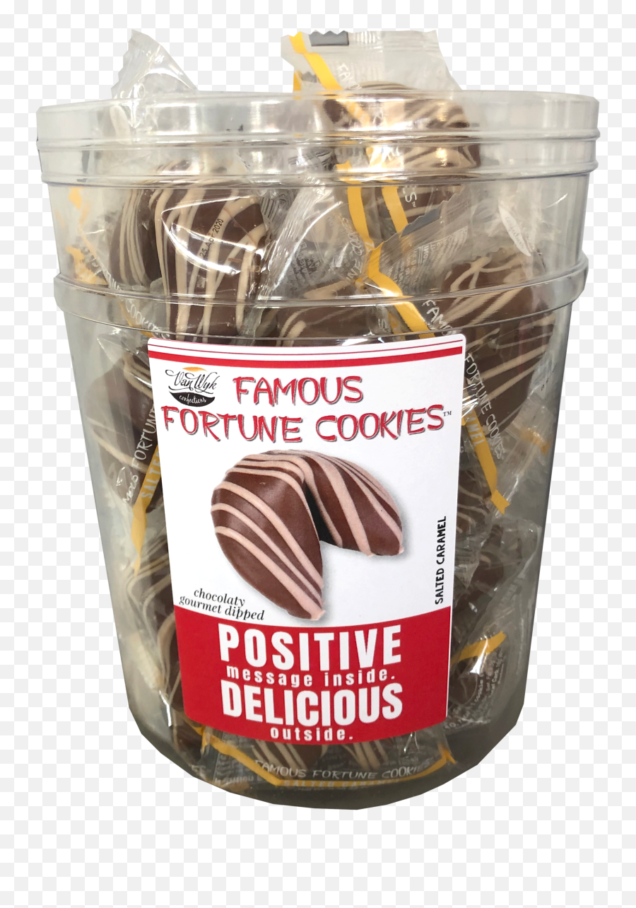 Fortune Cookies Straight Mixed Case 4 Tubs Of 36 - Chocolate Png,Fortune Cookie Png