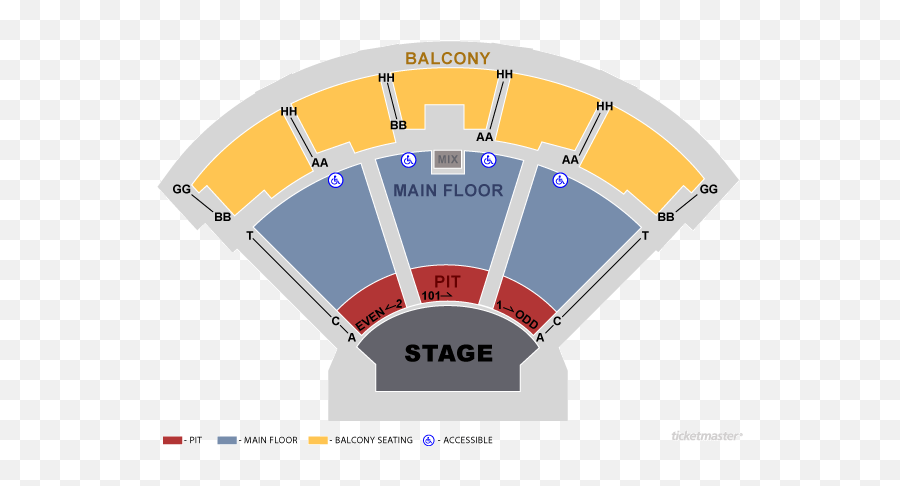 Tickets The Beach Boys - Nashville In At Ticketmaster Brown County Music Center Nashville In Seating Chart Png,The Beach Boys Logo