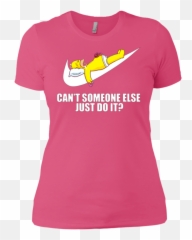 Nike Just Do It Homer Simpson Canu2019t Someone Else Shirt Png