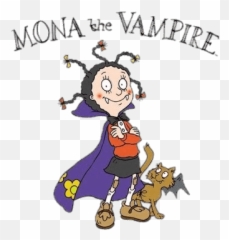 Download Mona The Vampire Logo Transparent Png - Stickpng Mona The Vampire Logo,Vampire Png