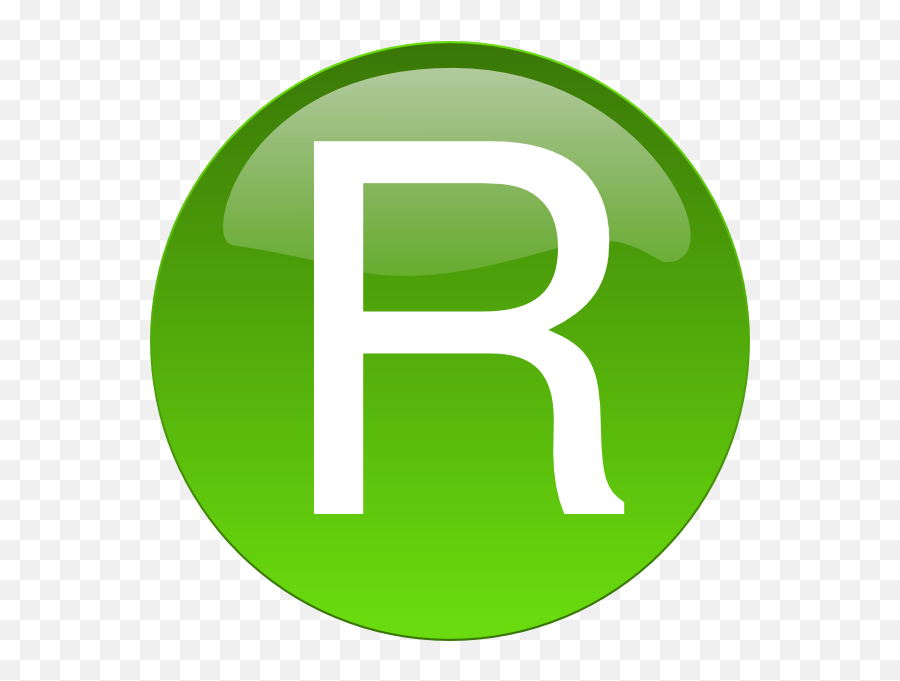 Free R Download Clip Art - R Logo Green Png,R Logo Design